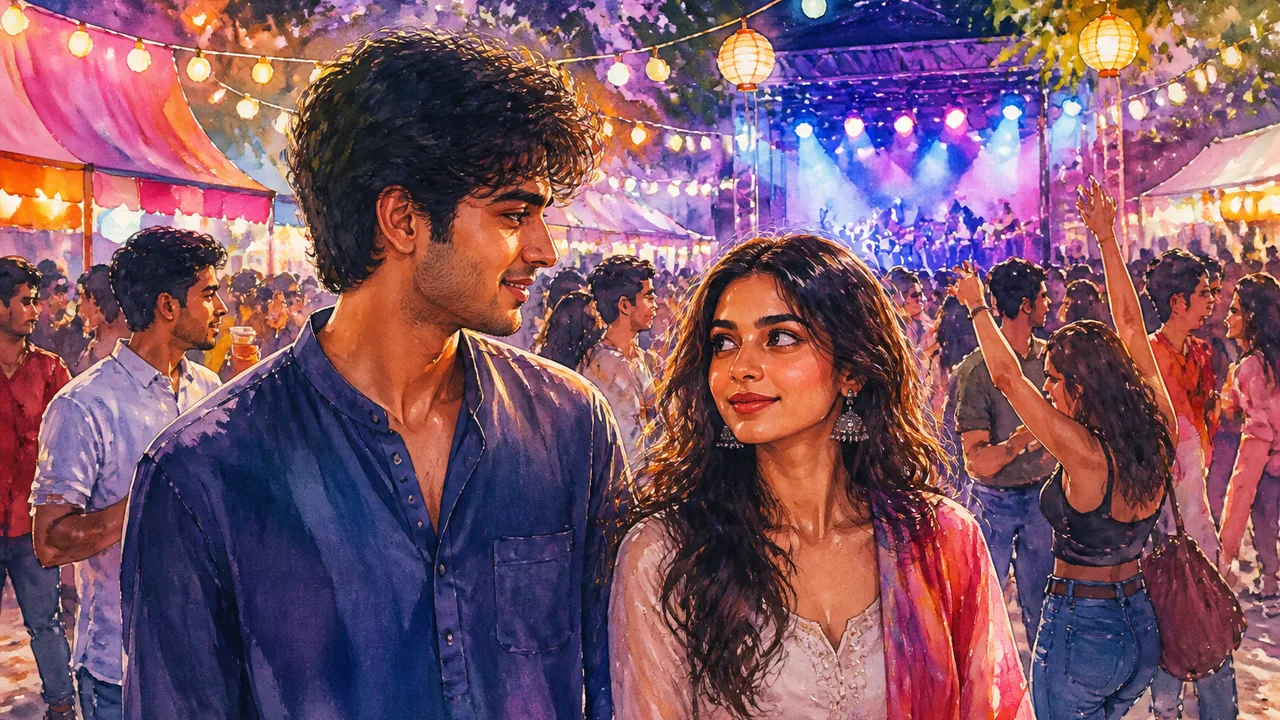 How to get a guy to notice you at a crowded college fest