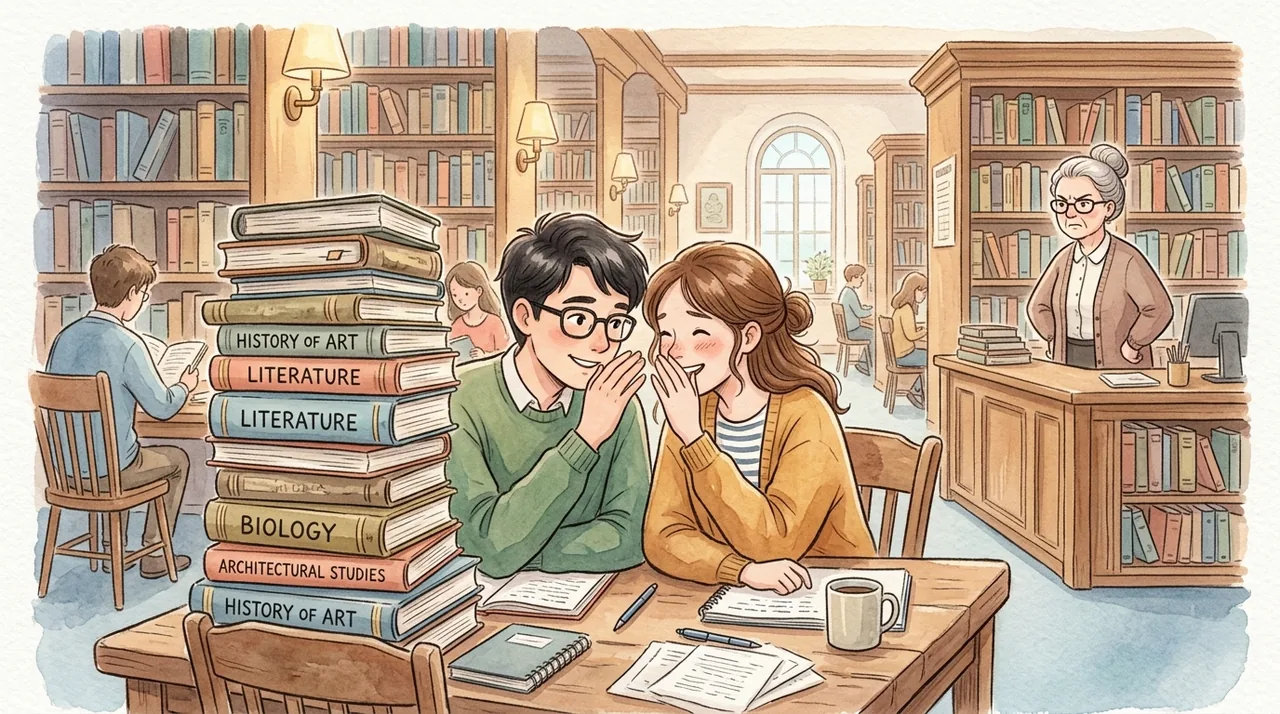 Library Ke Whispering Walls