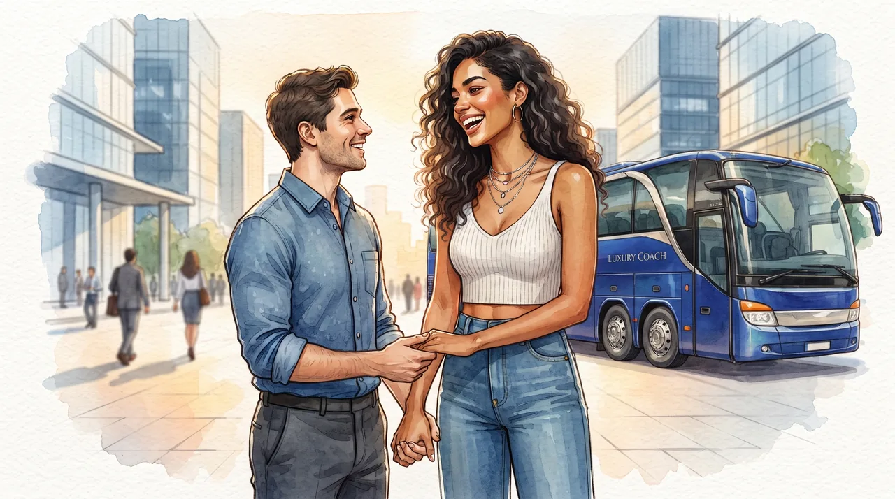 "Rohini Se Cyber Hub Tak" - Bus wala Romance