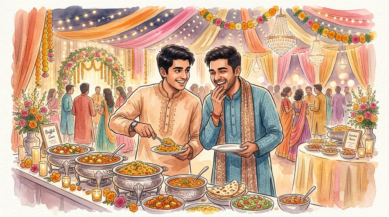 Shaadi Buffet ka Operation: Roti Radar, Mapless, Buffer Zone aur Zero Budget